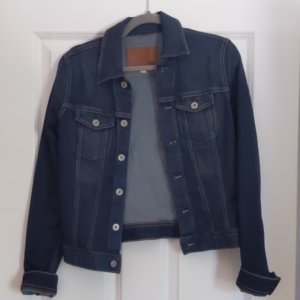 AG dark jean jacket "The Robyn"